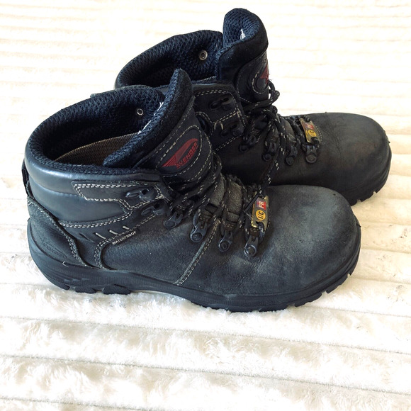 Avenger Mens A7400 Black Work & Safety Boots US Men Size 8